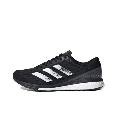 Adidas Adizero Boston 9 Амортизация Противоскользящие Устойчивые к истиранию Дышащие Низкие Беговые кроссовки