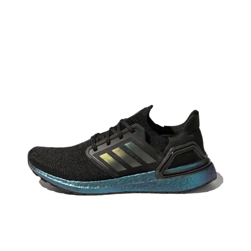 Adidas ULT Шокабсорберы Противоскользящие Устойчивые к истиранию Низкий Топ Марафон Беговые кроссовки Унисекс Черный Синий