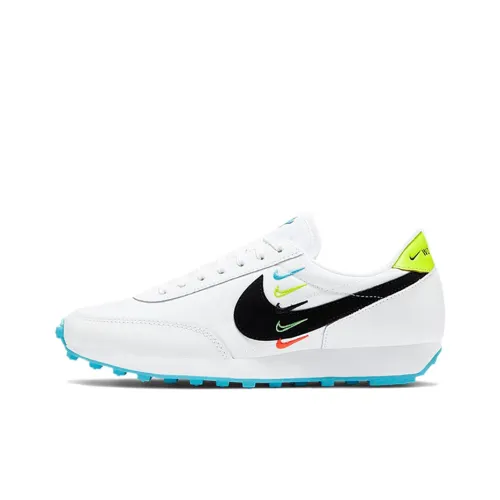 Nike Daybreak Shock Absorbers Slip-on Resistant Low Top Casual Running Shoes Women's White Black