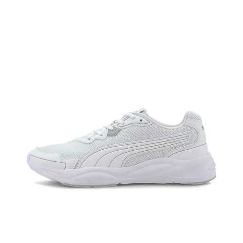 PUMA 90s Runner Slip-Resistant Breathable Lightweight Low-Top Casual Running Shoes Unisex White PUMA 90s Runner Слип-Резистентный Дышащий Легкий Низкий Топ Повседневные Беговые Кроссовки Унисекс Белый