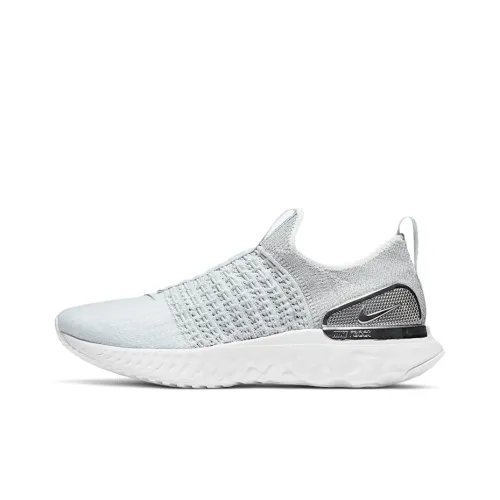 Nike React Phantom Run Flyknit 2 Амортизация Противоскользящий Дышащий Низкий Топ Марафон Беговые кроссовки Женские