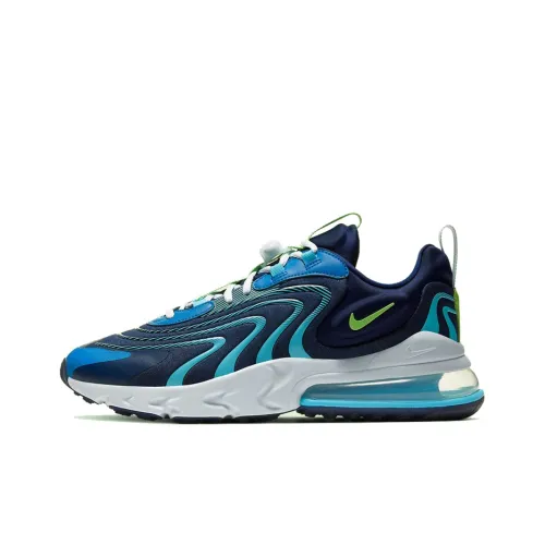 Nike Air Max 270 Low Беговые кроссовки Мужские Синие Зеленые