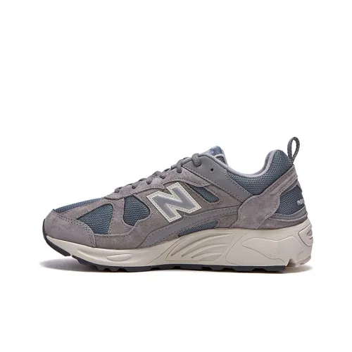 New Balance NB 878 Устойчивый к истиранию Низкий Топ ABZORB Повседневные Беговые кроссовки Унисекс Серый