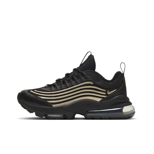 Nike Air Max ZM950 Low Топ Беговые кроссовки GS Черный Золотой