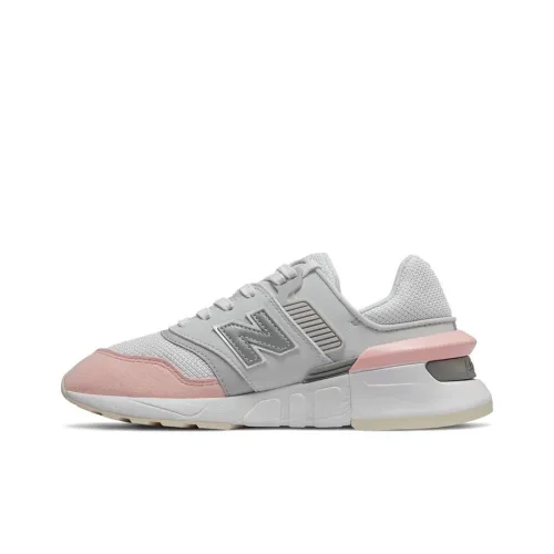 New Balance NB 997S Low Топ Повседневные Беговые Кроссовки Женские Серый Розовый B Ширина