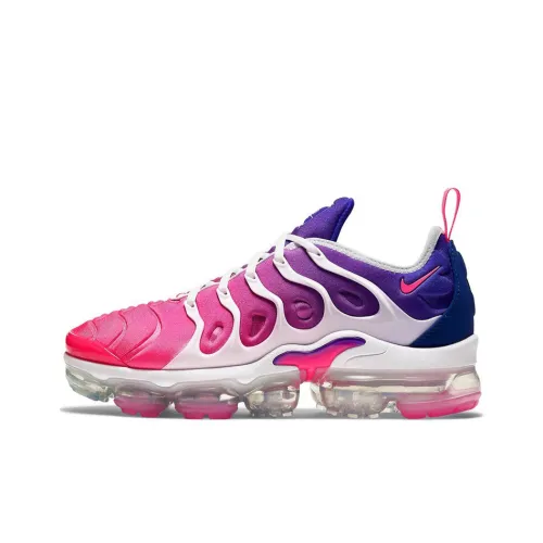 Nike Vapormax Plus Low Топ Повседневные Беговые Кроссовки Мужские Розовый Фиолетовый Градиент