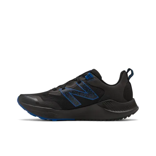 New Balance NB NITREL V4 Амортизация Низкий Топ Беговые Кроссовки Мужские Черные Синие