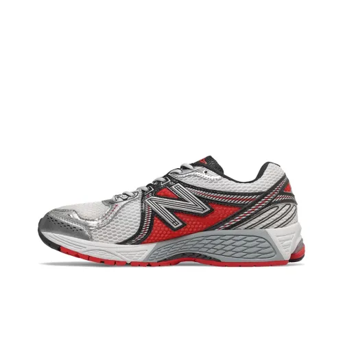 New Balance NB 860 Дышащий Низкий Топ Повседневная Беговая Обувь Мужская Красная