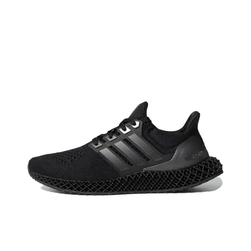 Adidas ULT Slip-resistant Abrasion-resistant Breathable Low-Top Carbon Plate Casual Running Shoes Unisex Black Adidas ULT Противоскользящий Устойчивый к истиранию Дышащий Низкий Топ Карбоновая Плита Повседневные Беговые Кроссовки Унисекс Черный