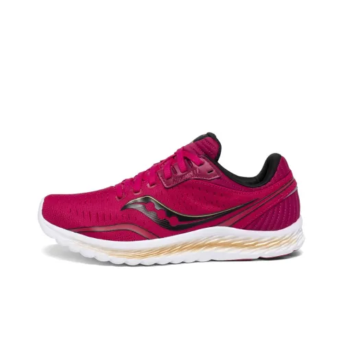 Saucony Kinvara Elite 11 Low Топ Беговые кроссовки Женские Малиновый Красный