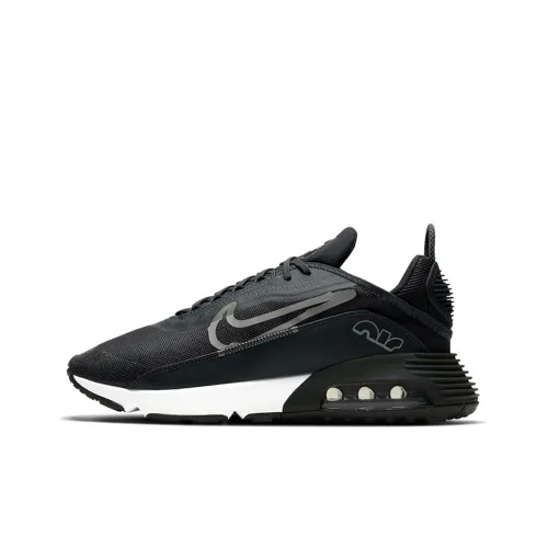 Nike Air Max 2090 Low Беговые кроссовки Унисекс Черные Серебряные