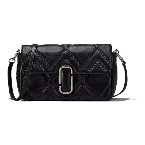 MARC JACOBS Lambskin Portable Crossbody Bag Shoulder Bag Large Women's Black
