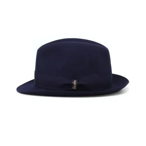 Borsalino Felt Cylinders Blue Men's