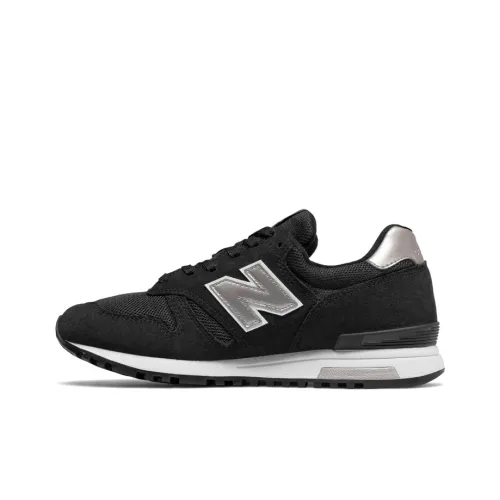 New Balance NB 565 Low Топ Беговые кроссовки Женские Черный