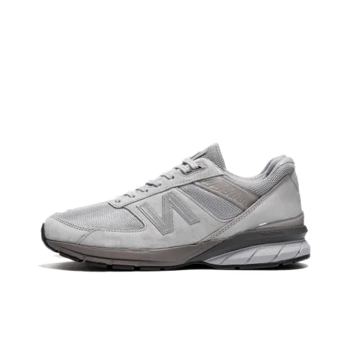 Haven x New Balance NB 990 V5 Low Топ Марафон Беговые кроссовки Мужской Серый D Ширина