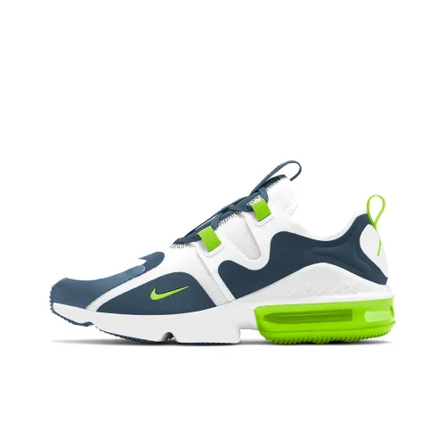 Nike Air Max Infinity Low Беговые кроссовки Unisex Белый Зеленый Синий