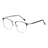 Чёрная и серебряная рамка