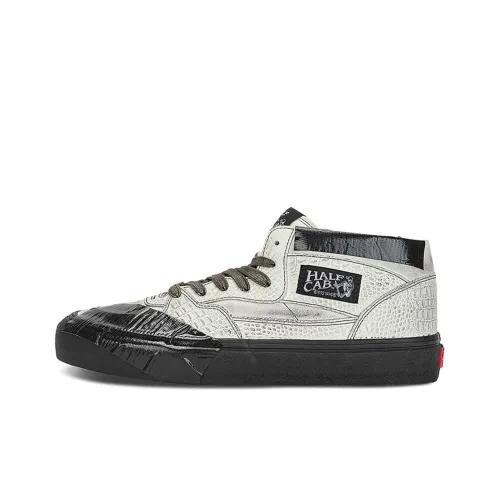 Vans Half Cab Скейтборд Кроссовки MID Топ Белый Унисекс