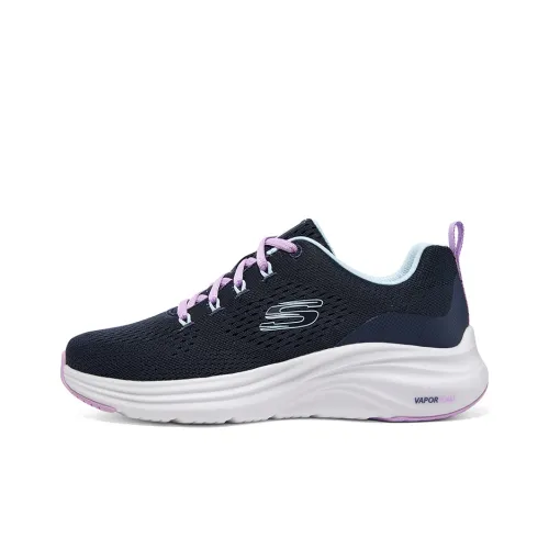Skechers Vapor Foam Casual Low Top Черный Фиолетовый Женский