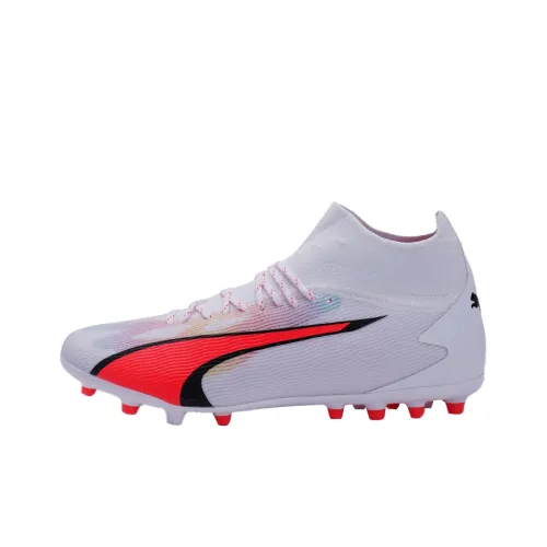 PUMA Ultra Pro MG MULTI Ground Футбольные бутсы Мужские Белый Красный