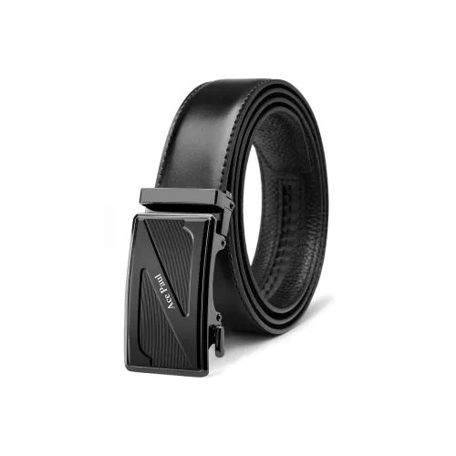Ace Paul Z Time Автоматическая застежка верх из коровьей кожи бизнес-кожаные ремни мужские металлическая застежка ширина 3,5 см