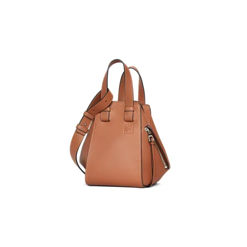 LOEWE Hammock Сумка через плечо из коровьей кожи сумка обычная женская коричневая