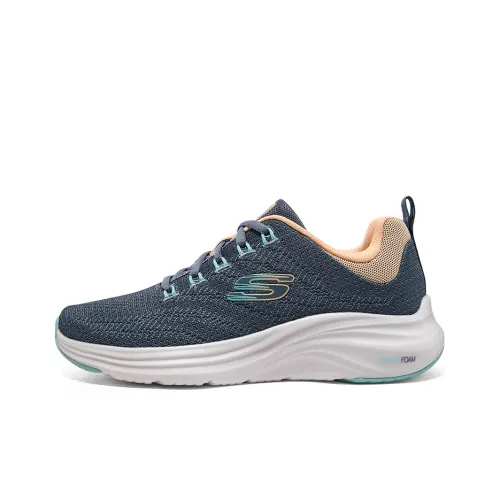 Skechers Vapor Foam Cloud Trail Low Топ Кэжуал Женский Синий Белый