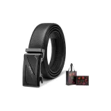 Металлическая пряжка, зернистая кожа личи + премиум-бокс