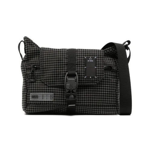 McQ Alexander McQueen Полиэстер Сумка через плечо Стандартная Мужская Темно-черная