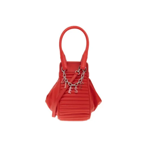 DIESEL Коровья кожа Сумка Сумка через плечо Стандартная Женская Красная