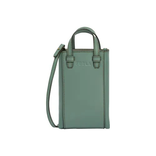 Furla Miastella Сумка через плечо из коровьей кожи маленькая сумка женская цвет рудно-зеленый