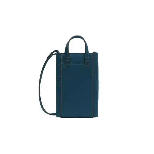 Furla Miastella Сумка через плечо из коровьей кожи маленькая сумка женская темно-синяя