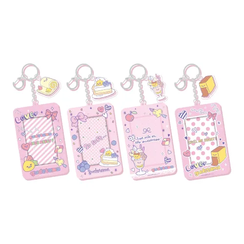 TOP TOY Sanrio Три маленьких поросенка совместный Lazy Яйцо Gudetama Sweet Afternoon Tea Collection Магнитный держатель для карт с подвесками аниме-тематики