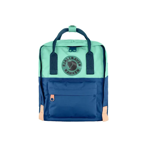 Fjallraven Kanken Рюкзаки Полиэстер 7L Синий Зеленый Унисекс
