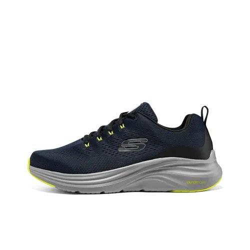 Skechers Vapor Foam Cloud Trail Low Топ Кэжуал Мужской Серый Желтый