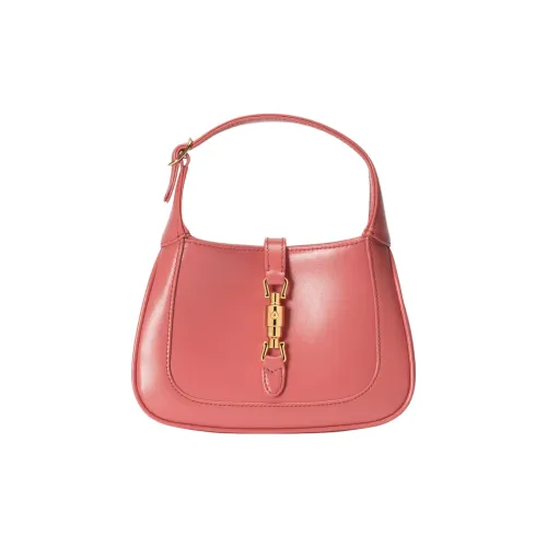 GUCCI Jackie 1961 Кожа Лунный Сумка на плечо Сумка через плечо Мини Женская Розовая