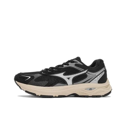 Mizuno Racer S Low Топ Повседневные Тренировочные Беговые Кроссовки Унисекс Черные