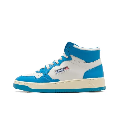 AUTRY Medalist High Топ Скейтборд Кроссовки Мужские Белые Синие