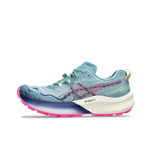 Asics Fujispeed 2 Low Топ Беговые кроссовки Женские Циановый