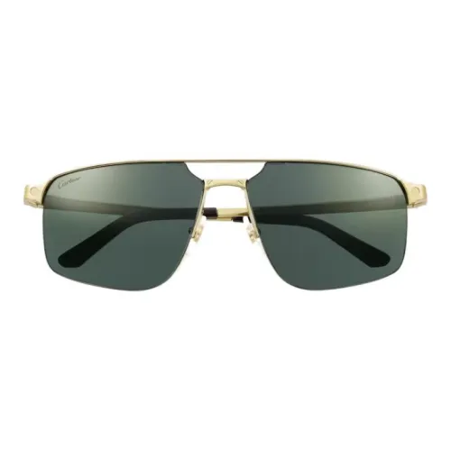 Cartier Aviator Солнцезащитные очки Мужские Золотые