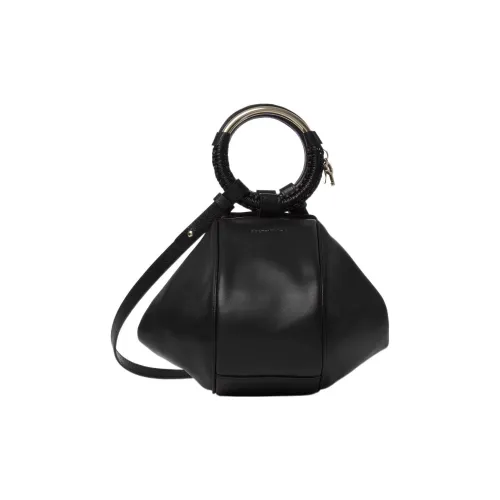 See By Chloe Hana Sheepskin Handbag Shoulder Bag Crossbody Bag Regular Women's Black