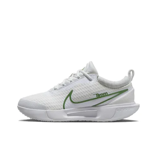 nike Court Zoom Pro Амортизаторы Shock Slip-resistant Низкий топ Кроссовки для тенниса Женские Белые