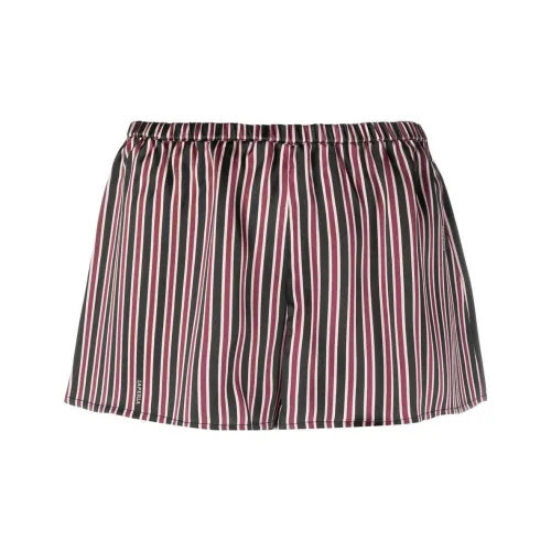 La Perla Женские пижамные брюки красного и черного цвета