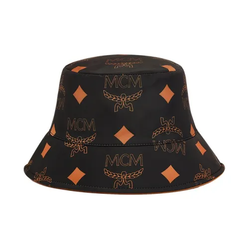 MCM Полиэстер Шляпы ведра Коньяк Унисекс