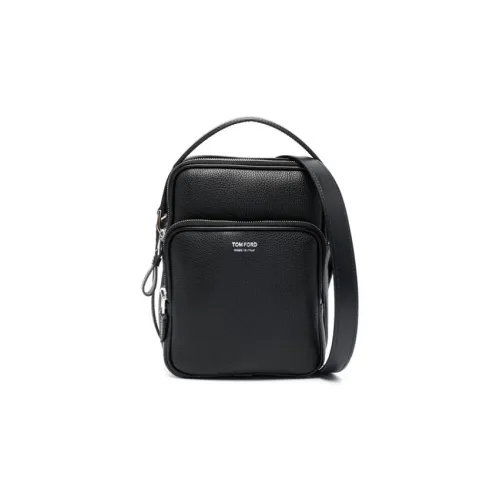 TF Телячья кожа Сумка Сумка через плечо Сумка через плечо Мужская Черная