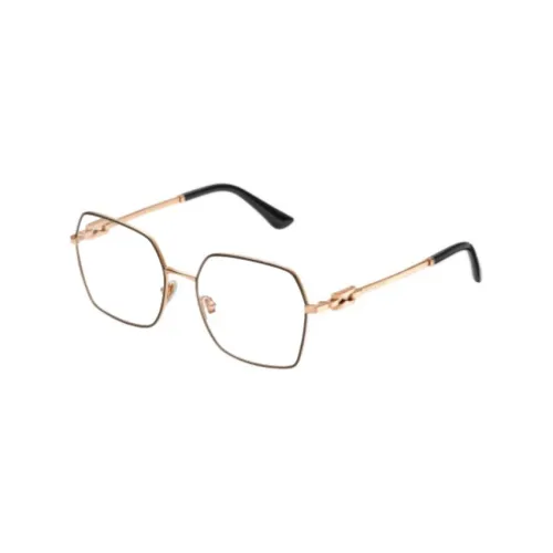 BVLGARI Металл Нерегулярная форма Оправы для очков Женские Черный