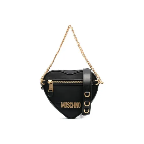 MOSCHINO Телячья кожа Сумка через плечо Женская Черная