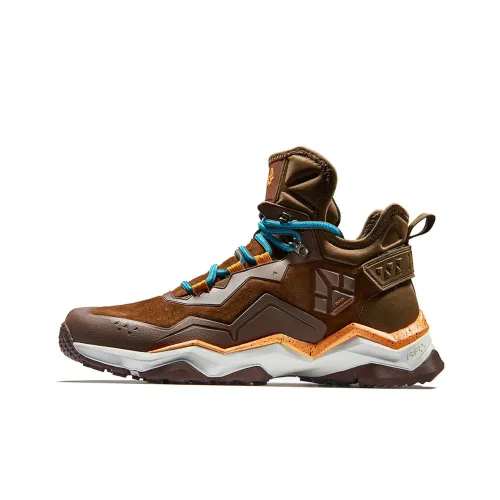 RAX Альпинистские и туристические ботинки High Top Коричневый Мужской