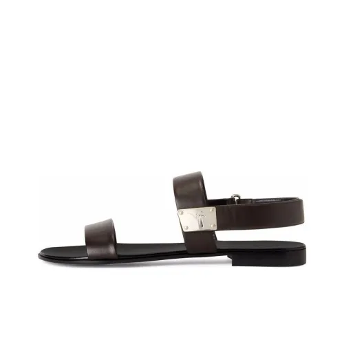 Giuseppe Zanotti GZ One Ремешок Сандалии Мужские Черные