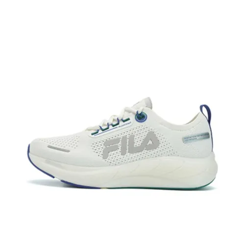 FILA Rimba Устойчивый к истиранию Низкий Топ Тренировочные Беговые кроссовки Мужские Белые